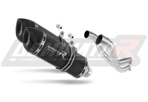 Aprilia Pegaso 650 Strada 2005 - 2006 Exhaust Silencer Muffler HP1 BLACK + dB killer medium