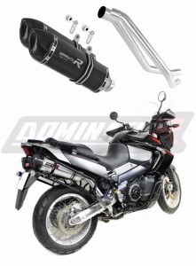 Aprilia ETV 1000 Caponord 2005 - 2007 Toba de esapament HP1 NEGRU + dB killer medium