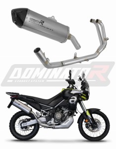Aprilia Tuareg 660 2021 - 2023 Sistem complet cu colector si toba de esapament Titan HP7 + dB killer medium