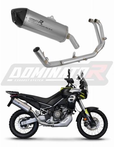complete exhaust system with muffler DOMINATOR Full System t