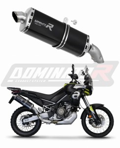 Aprilia Tuareg 660 2021 - 2023 Toba de esapament P7 NEGRU + dB killer medium