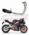 kompletny układ wydechowy z tłumikiem DOMINATOR Full System HP8 CZARNY pasujący do motocykla Aprilia RS 660 2020 - 2024 6