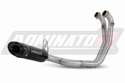 kompletny układ wydechowy z tłumikiem DOMINATOR Full System HP8 CZARNY pasujący do motocykla Aprilia Tuono 660 2021 - 2024 3