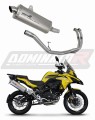 kompletny układ wydechowy z tłumikiem DOMINATOR Full System Tytanowy P7 pasujący do motocykla Benelli TRK 502 X 2018 - 2021 5