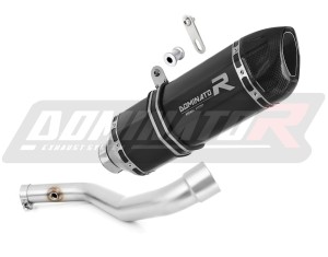 BMW R850GS Exhaust Silencer Muffler HP1 BLACK + dB killer medium