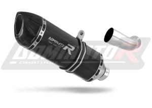 BMW K1200S Exhaust Silencer Muffler HP1 BLACK + dB killer medium