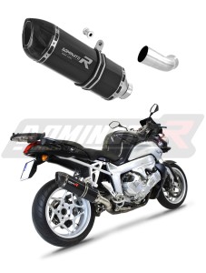 BMW K1200R 2005 - 2009 Toba de esapament HP1 NEGRU + dB killer medium