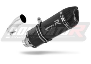 BMW F650GS 2008 - 2012 Toba de esapament HP1 NEGRU + dB killer medium