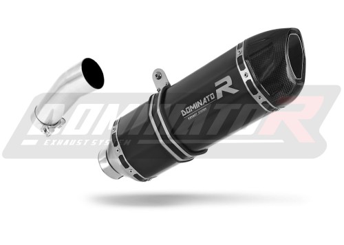 exhaust muffler DOMINATOR HP1 BLACK fits to BMW F700GS 2012  2017 2
