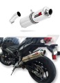 exhaust muffler DOMINATOR ROUND fits to BMW F800R 2009  2019 3