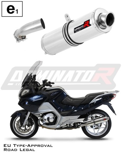 exhaust muffler DOMINATOR ROUND fits to R1200RT 2010  2013 6
