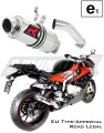 exhaust muffler DOMINATOR homologated road legal GP 1 fits to S1000RR 2015  2016 5