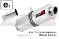 wydech tłumik DOMINATOR Homologowany Owalny pasujący do motocykla F800ST 2006 - 2012 3