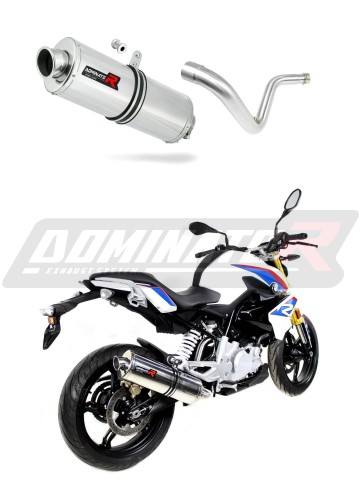 G 310 R Exhaust BMW Muffler Auspuff Sportauspuff Silencer Echappement Silencieux Scarico Scarichi Escape Wydech Tłumik OVAL 2016 - 2018 Dominator  x