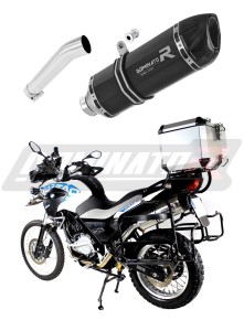 BMW G650 GS 2011 - 2018 Exhaust Silencer Muffler HP1 BLACK + dB killer medium