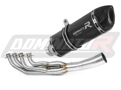 kompletny układ wydechowy z tłumikiem DOMINATOR Full System HP1 CZARNY pasujący do motocykla BMW K1200RS 2001 - 2003 2