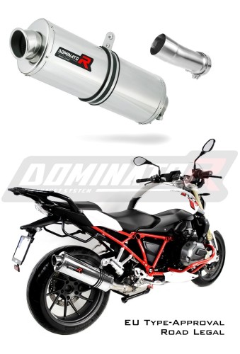 R1200R EXHAUST BMW Homologated EC Type approval  Street legal Approval Certificate Muffler Auspuff Sportauspuff Silencer Echappement Silencieux Scarico Scarichi Escape Wydech Tłumik OVAL 2015 - 2018 Dominator x