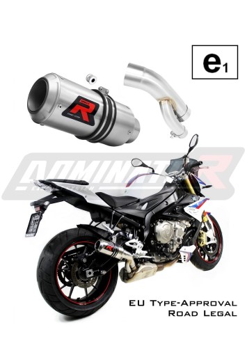 exhaust muffler DOMINATOR homologated road legal GP fits to S1000R 2017  2020 4