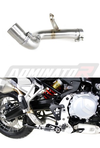 F850GS Adventure BMW Exhaust Cat Eliminator Catalyst Catalytic Converter Linkpipe Decat Downpipe 2018 - 2020 DOMINATOR x