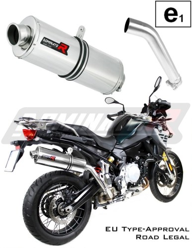 exhaust muffler DOMINATOR homologated road legal OVAL fits to F850GS Adventure 2016  2020 5