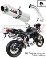 exhaust muffler DOMINATOR homologated road legal ROUND fits to F850GS Adventure 2016  2020 5