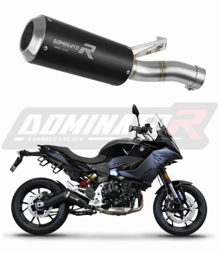 BMW F900XR 2020 - 2022 EXHAUST Muffler Auspuff Sportauspuff Silencer Echappement Silencieux Scarico Scarichi Escape Wydech Tłumik GP BLACK DOMINATOR x