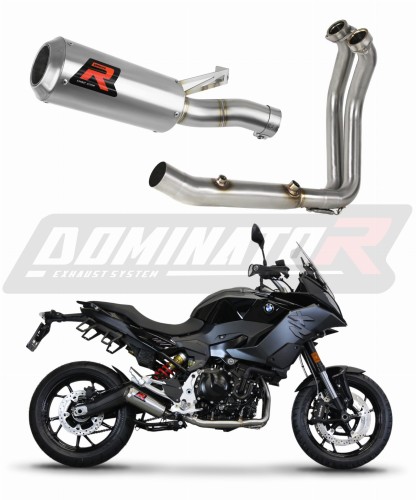 complete exhaust system with muffler DOMINATOR Full System GP fits to BMW F900XR 2020  2026 7