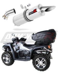 Cf moto X8 Terralander 800 V Twin 2012 - 2016 Toba de esapament ST + dB killer medium