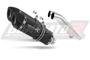 Cagiva XTRA RAPTOR 1000 Toba de esapament HP1 NEGRU + dB killer medium