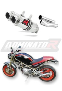 Ducati MONSTER 600 1993 - 2002 Exhaust Silencer Muffler GP1 + dB killer medium