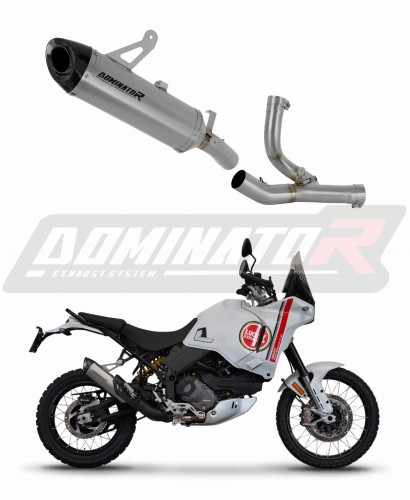 exhaust muffler DOMINATOR Full System titanium HP8 fits to Ducati DesertX 2022  2023 6
