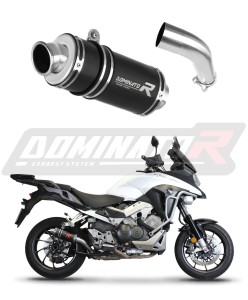 Honda VFR 800 X Crossrunner 2015 - 2021 Toba de esapament GP1 NEGRU + dB killer medium