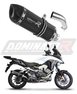 Honda VFR 800 X Crossrunner 2015 - 2021 Exhaust Silencer Muffler HP1 BLACK + dB killer medium