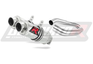 Honda CBR 1000F DUAL 1988 - 2000 Toba de esapament GP1 + dB killer medium