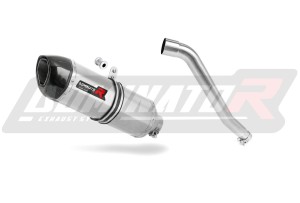 Honda XL 600 V TRANSALP 1987 - 2000 Exhaust Silencer Muffler HP1 + dB killer medium