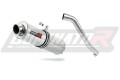 exhaust muffler DOMINATOR ROUND fits to Honda XL 600 V TRANSALP 1987  2000 3