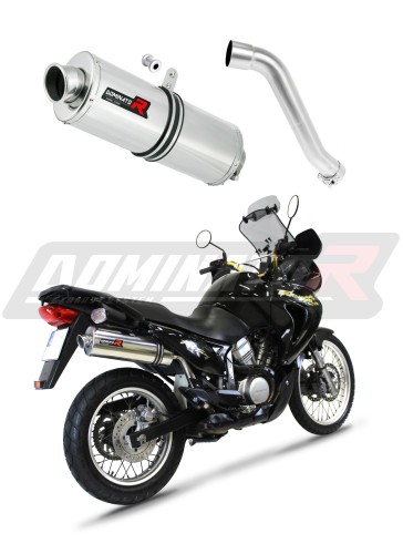 wydech tłumik DOMINATOR Owalny pasujący do motocykla Honda XL 650 V TRANSALP 2001 - 2007 6