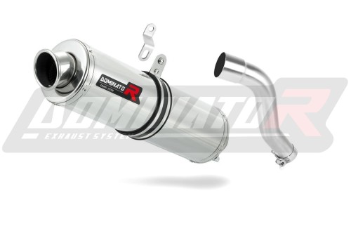 exhaust muffler DOMINATOR ROUND fits to Honda XL 700 V TRANSALP 2008  2014 3
