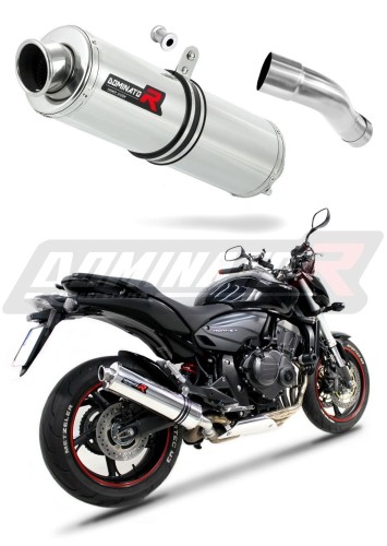 exhaust muffler DOMINATOR ROUND fits to Honda CB 600F HORNET PC41 2007  2013 6