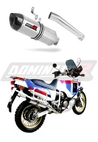 exhaust muffler DOMINATOR HP1 fits to Honda XRV 750 AFRICA TWIN RD04 1990  1992 6