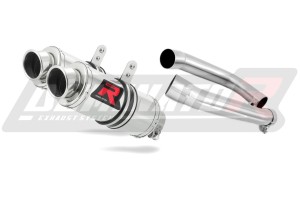 Honda VTR 1000F Firestorm 1998 - 2001 Toba de esapament GP1 + dB killer medium