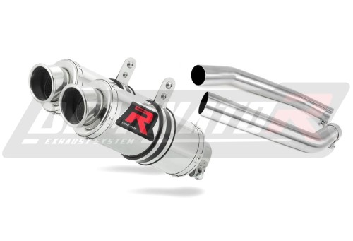 exhaust muffler DOMINATOR GP1 fits to Honda VTR 1000 SP2 2002  2006 3