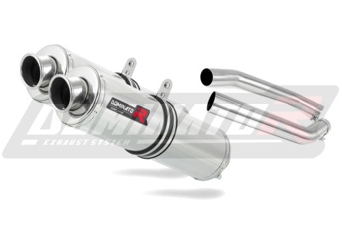 exhaust muffler DOMINATOR ROUND fits to Honda VTR 1000 SP2 2002  2006 3