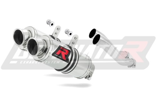 exhaust muffler DOMINATOR GP1 fits to Honda CB 750 SEVEN FIFTY 1992  2003 3
