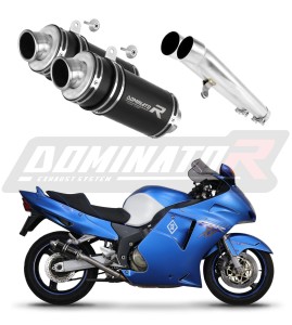 Honda CBR 1100 XX 1996 - 2006 Toba de esapament GP1 NEGRU + dB killer medium