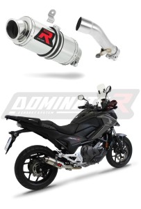 Honda NC 700 / 750 X 2012 - 2020 Toba de esapament GP1 + dB killer medium