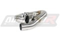 decat mid muffler DOMINATOR Mid Pipe fits to CBR 600 F PC41 2011  2015 6