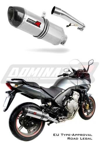 exhaust muffler DOMINATOR homologated road legal HP1 fits to CBF 600 2008  2013 5