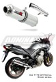 exhaust muffler DOMINATOR homologated road legal ROUND fits to CBF 600 2008  2013 5