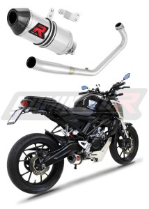 Honda CB 125 R 2018 - 2020 Sistem complet cu colector si toba de esapament HP3 + dB killer medium